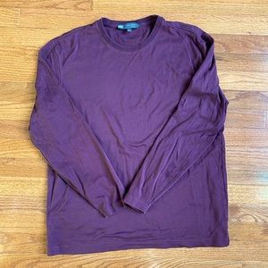 Long-Sleeved Pima Cotton Shirt